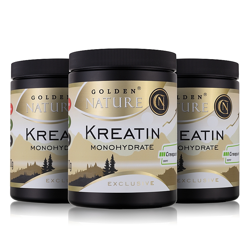 Golden Nature Creatinu creapure 2+1